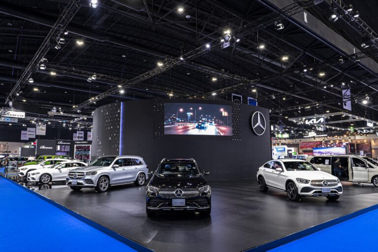 Mercedes-Benz เผยโฉมยนตรกรรมระดับลักชัวรี่ครบทุกรุ่น ที่บูธ A19 ในงานมอเตอร์โชว์ ครั้งที่ 44