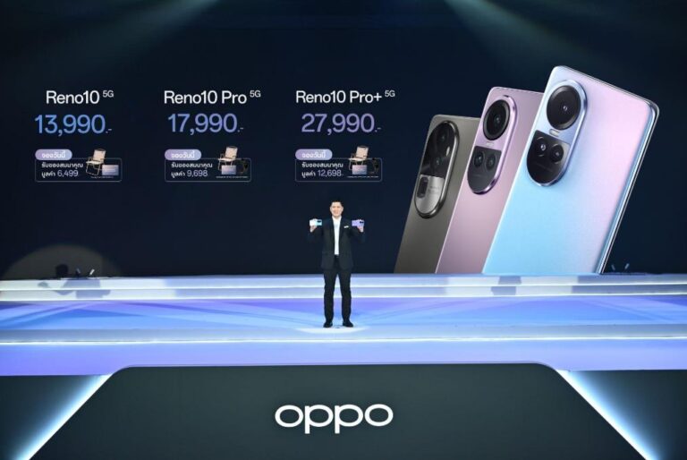 “OPPO Reno10 Series 5G” สมาร์ตโฟนราคาระดับกลางที่มาพร้อมกับ Telephoto Portrait Camera กล้องพอร์ตเทรตซูมได้ ให้ภาพสวย ใกล้กว่าโดดเด่นกว่า