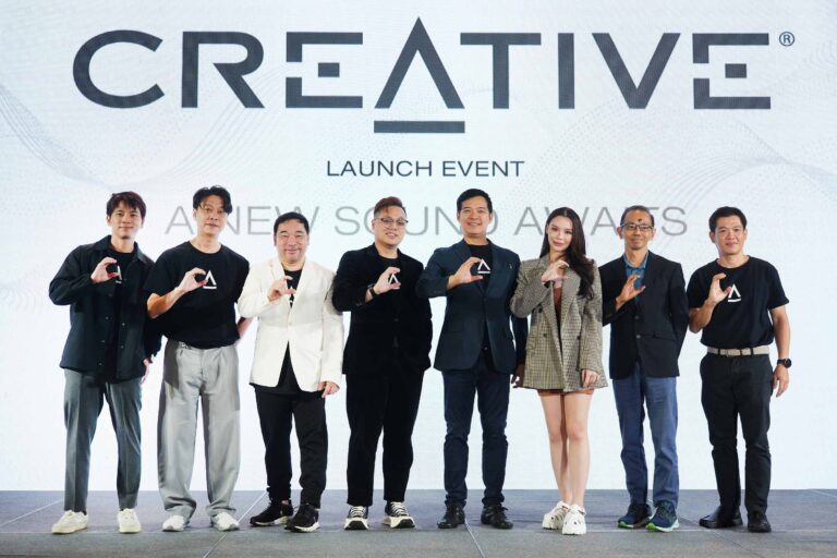 Creative รุกตลาดอีกครั้ง เปิดตัวโซลูชันเสียงล้ำสมัยสำหรับตลาดประเทศไทย