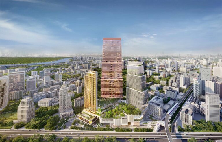 Dusit Central Park เผยงานก่อสร้างโครงการคืบหน้า ตั้งเป้าปลายปี 2568 เริ่มส่งมอบห้องชุด The Residences at Dusit Central Park