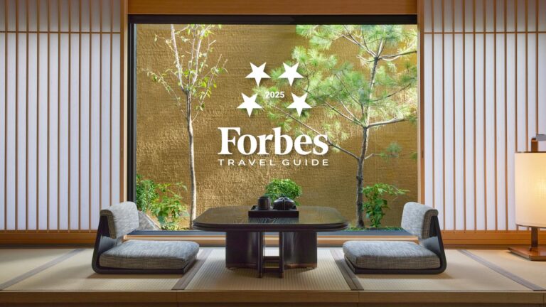 โรงแรมดุสิตธานี เกียวโต คว้ารางวัลโรงแรมระดับ 4 ดาว จาก Forbes Travel Guide ประจำปี 2568