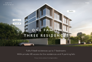 “One Family, Three Residences” นิยามใหม่ของการอยู่อาศัย ที่ Eden Ekkamai บนพื้นที่เริ่มต้น 777 ตร.ม.