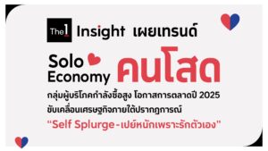 The 1 Insight เผยเทรนด์ Solo Economy “คนโสด” กลุ่มผู้บริโภคกำลังซื้อสูงและโตแรงกว่า  โอกาสธุรกิจปี 2025 ขับเคลื่อนเศรษฐกิจด้วยปรากฏการณ์ “Self Splurge – เปย์หนักเพราะรักตัวเอง”