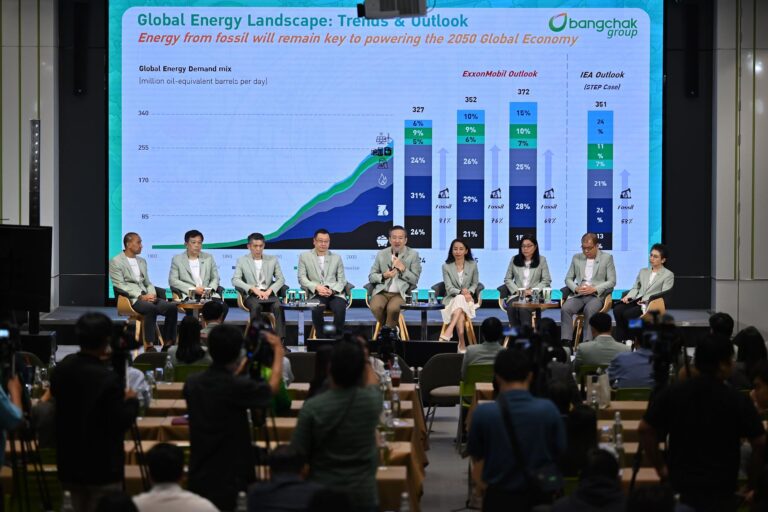 บางจากฯ เร่งเครื่องกลยุทธ์ “Bangchak 100x” ตั้งเป้าเติบโตก้าวกระโดด EBITDA เพิ่มขึ้น 100% ภายในปี 2571 รักษาความเป็นเลิศในทุกด้าน ต่อยอดด้วย 4 แกนยุทธศาสตร์