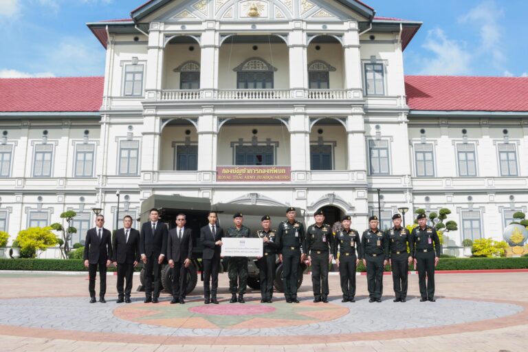 BAFS GROUP ส่งมอบอุปกรณ์เติมน้ำมันดีเซล สนับสนุนภารกิจกองทัพบก