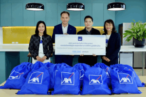 แอกซ่าประกันภัยร่วมเคียงข้างผู้ประสบอุทกภัย มอบเงิน 100,000 บาท บรรเทาความเดือดร้อนในภาคใต้