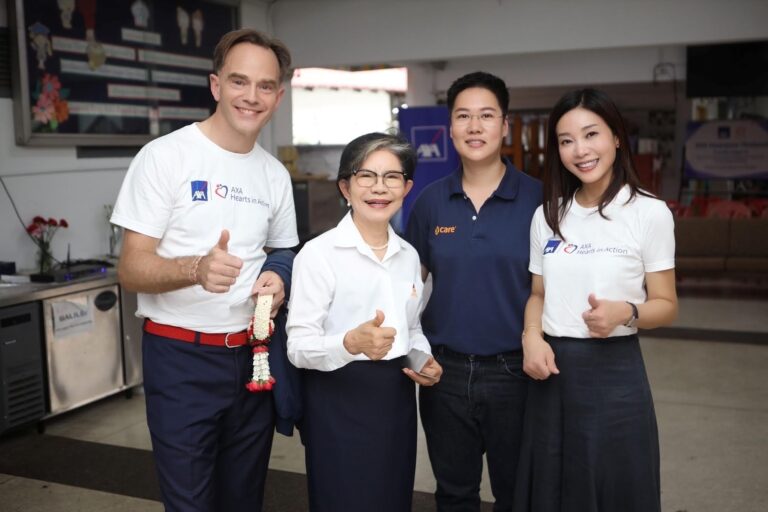 แอกซ่าประกันภัย ร่วมสร้างรอยยิ้มให้อนุบาลดวงประทีป สานต่อโครงการ “Hearts in Action” ส่งเสริมสังคมแห่งโอกาสที่เท่าเทียมกัน