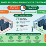 ชไนเดอร์ อิเล็คทริค แนะทีมดูแลดาต้าเซ็นเตอร์ต้องรู้ เมื่อสารทำความเย็นถูกกำหนดให้ใช้ค่า GWP ต่ำ ลดภาวะโลกร้อน