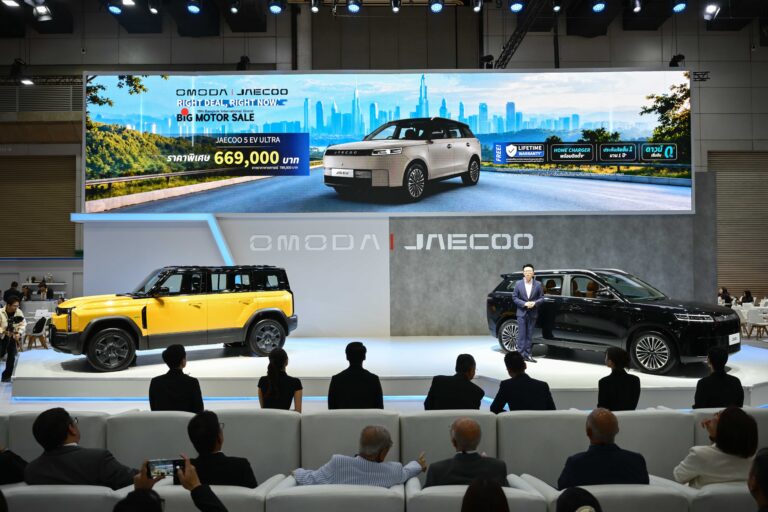 OMODA & JAECOO เปิดตัวรถไฟฟ้ารุ่นใหม่ JAECOO 5 EV ULTRA เพิ่มระยะทางขับขี่ไกลยิ่งขึ้น ตอบโจทย์ความต้องการผู้บริโภคไทย