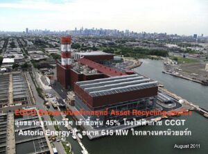 EGCO Group เน้นพลังกลยุทธ์ Asset Recycling ต่อเนื่อง ลุยขยายฐานสหรัฐฯ เข้าซื้อหุ้น 45% โรงไฟฟ้าก๊าซ CCGT “Astoria Energy II” ขนาด 615 MW ใจกลางนครนิวยอร์ก